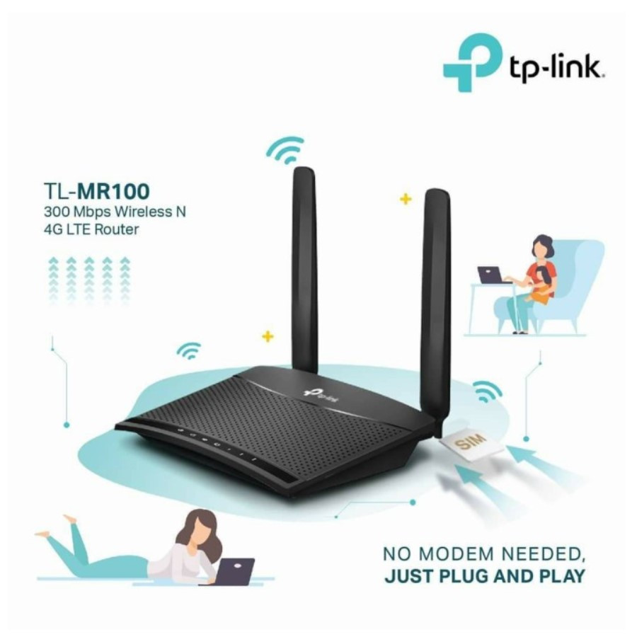 Router TP-Link TL-MR100 - depan